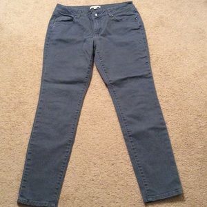 CAbi jeans in charcoal grey, sz 10